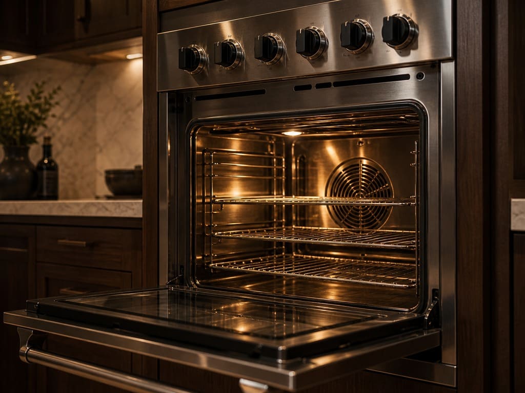 Viking convection oven calibration during a Hillsborough service call